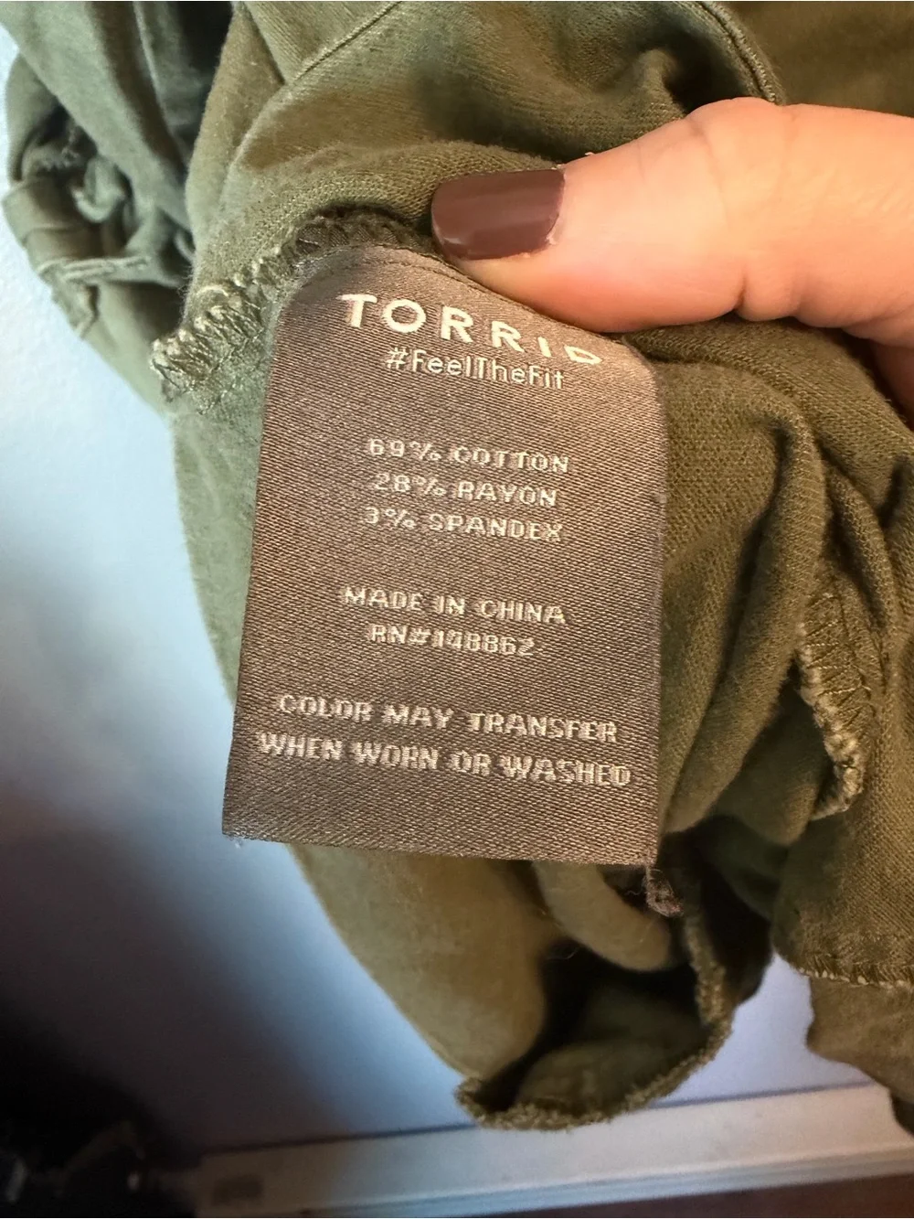 Torrid Olive Utility Jacket Size 3